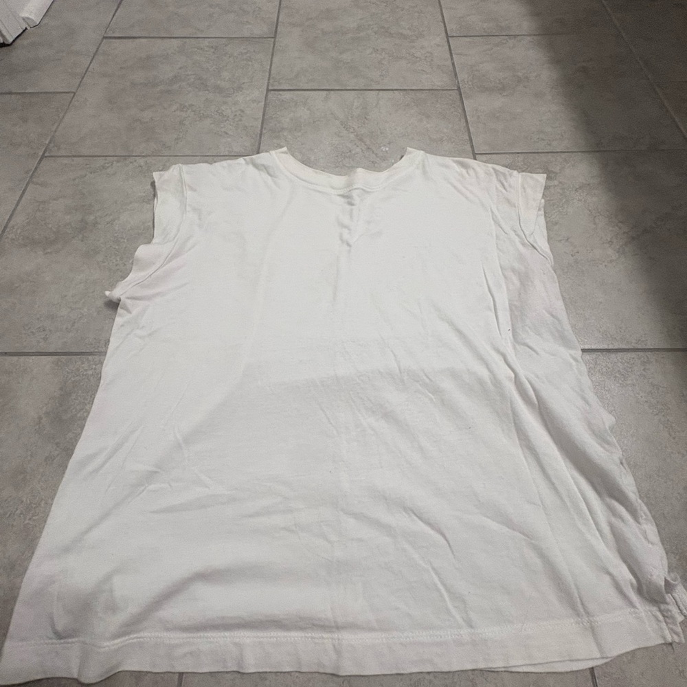 Target set of Three Sleeveless Tops - White, Green, Tan - Picture 4 of 7